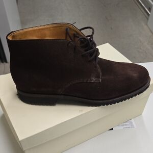 Cole Haan Men's Metro Dark Brown Suede Loafers